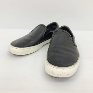 トリココムデギャルソン レザー 本革 スリッポン スニーカー シューズ シンプル レディース 23cm tricot COMME des GARCONS 靴 IF13638■