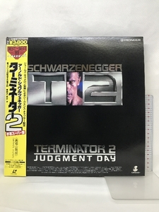 (118) LD（洋画）両面 帯有 ターミネーター2〈劇場公開版シネスコサイ パイオニアLDC アーノルドシュワルツェネッガー レーザーディスク