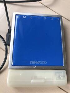 送料無料■MDウォークマン■KENWOOD DMC-S33 完動品　ブルー