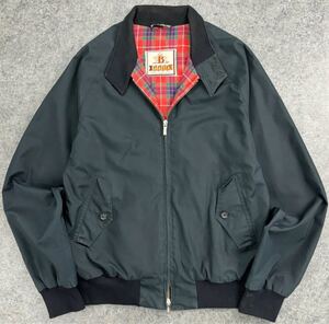 Made in England Baracuta Harrington Jacket Black 英国製 バラクータ スウィングトップ ブルゾン ジップアップ 内側チェック柄 ZBG019