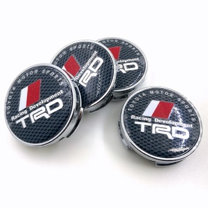 ★新品★トヨタ TRD★ホイールセンターキャップ ハブキャップ ホイールカバー センターキャップ バッジ エンブレムステッカー 60mm