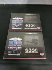 鉄道コレクション 鉄コレ TOMYTEC トミーテック 阪急電鉄6330形 (基本) 2両 セット2箱出品 合計4両N-GAUGE Nゲージ