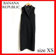 BANANA REPUBLIC✨ブラックベスト XS　ウール