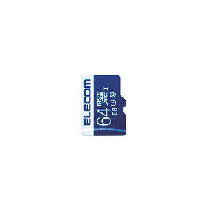 エレコム MicroSDXCカード データ復旧サービス付 UHS-I U1 45MB/s 64GB MF-MS064GU11R /l