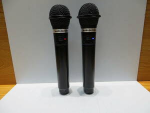 *S2801* audio-technica 3MHz帯 赤外線コードレスマイクロホン AT-CLM7700TX 動作確認済み品中古#*