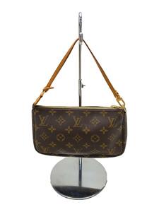 LOUIS VUITTON◆1)ポシェット・アクセソワール_モノグラム・キャンバス_BRW/PVC/BRW