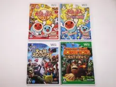 4本セット！Wii 太鼓の達人Wii 太鼓の達人Wii ドドーンと2代目! 他