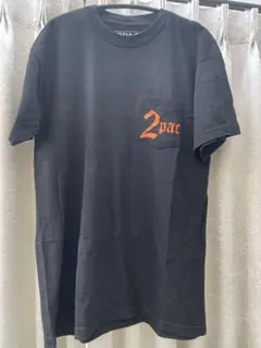 VLONE 2pac TUPAC バッククロスプリント ポケT Tシャツ