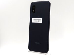 ◇ジャンク【SoftBank/SHARP】AQUOS wish3 64GB 法人向けモデル SIMフリー A303SH スマートフォン ブラック