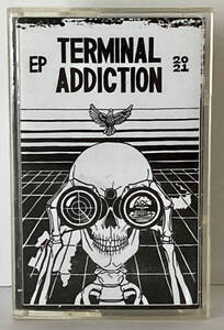 TERMINAL ADDICTION / EP 2021 (Cassette Tape) AnxietyRecords dbeat hardcorepunk russiapunk 女性ヴォーカル カセットテープ ロシア