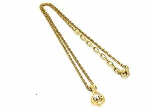 ■美品■ NINA RICCI ニナリッチ ネックレス ペンダント アクセサリー レディース ゴールド系×シルバー系 DF2548