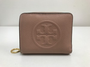 トリーバーチ TORY BURCH 女子力全開！上品でエレガントなお洒落の魅力 キレイめコーデと相性抜群！小さめミドル 二つ折り財布