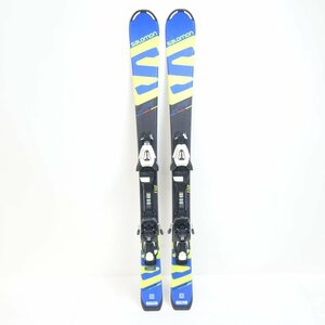 中古 子ども用レーシング 17/18 SALOMON X-RACE JR ジュニア 110cm C5 ビンディング付きスキー サロモン エックスレース