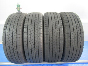 激安即決！エア漏点検済！バリ溝7～9分山！冬タイヤ BRIDGESTONE BLIZZAK VRX3 185/65R15 88Q 2021年製 2022年製！中古4本セット Z00613