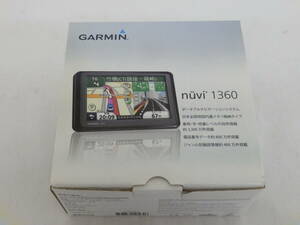 104D891G♪ GARMIN　nuvi1360 ポータブルナビ　ガーミン カーナビ 中古