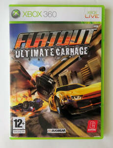 フラットアウト・アルティメット・カーネージ FLATOUT ULTIMATE CARNAGE EU版 ★ XBOX 360