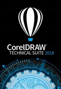 CorelDRAW Technical Suite 2018 テクニカルデザイン・イラストレーション・作図ソフト 永続版 Graphics Suite上位版 ダウンロード版