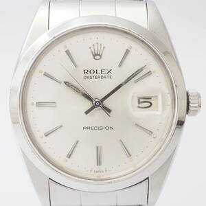 【希少品】ロレックス オイスターデイト プレシジョン Ref,6694 ROLEX OYSTERDATE PRECISION 手巻き メンズ 男性 腕時計[1401043-BQ3