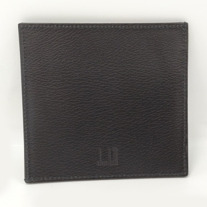 【中古】dunhill カードケース レザー ブラック