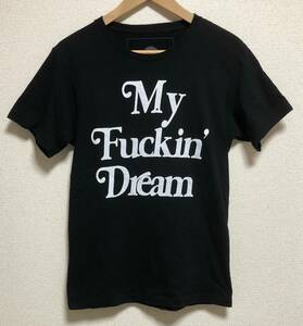 美品 M エム My Fuckin Dream Tシャツ 黒 サイズS