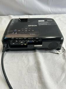 18 EPSON 高輝度 液晶プロジェクター EH-TW410 2800lm HDMI端子 WXGAパネル ハイビジョン画質 リモコン付 通電のみ確認済み 100サイズ