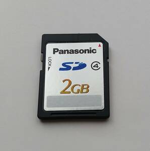 パナソニックSDHC/SD メモリーカード/2G/RP-SDL02GJ▼中古