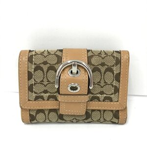 COACH コーチ シグネチャー 三つ折り財布【DAAP5021】