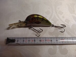 old heddon オールド ヘドン　ヘッドハンター3/8oz　良品!　 検索)バルサ50、バグリー、フェンウィック、ナチュラルプリント