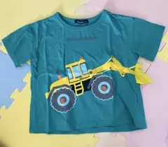 建設車両プリント Tシャツ