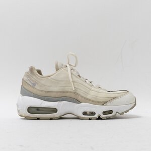 【1円スタート】 NIKE ナイキ DA8731-100 WMNS AIR MAX 95 ウイメンズ エアマックス ホワイト レザー ナイロン スニーカー US7.5 24.5cm