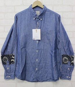 1T1850■visvim 15AW LUNGTA PATCH SHIRT L■S CHAMBRAY