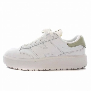 ニューバランス NEW BALANCE CT302CLC 厚底スニーカー ローカット シューズ US6.5 23.5cm 白 ホワイト /YM レディース