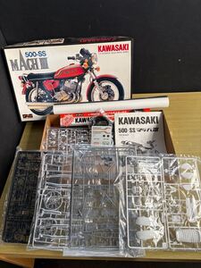 プラモデル 未組立　ハセガワ 1/12 カワサキ 500-SS / MACH III 新品