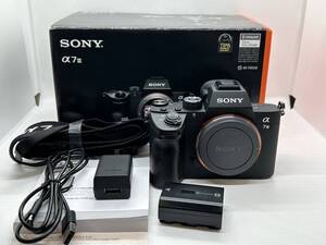 【ショット数3775 枚の美品】SONY α7 III ボディ ILCE-7M3 (販売価格248,870円） 