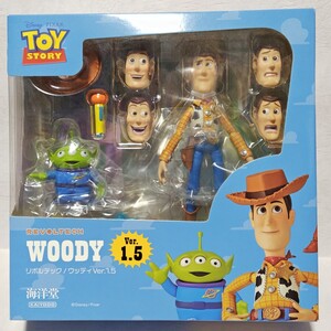 新品未開封★リボルテック ウッディ Ver.1.5★海洋堂 トイ・ストーリー TOY STORY