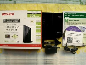 ●激安即決●QRコードお手軽設定、WHR-300(BUFFALO)USED●