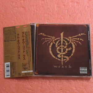 CD 国内盤 帯付 ステッカー付 ボーナス トラック 3曲入 ラム オヴ ゴッド ラス オブ LAMB OF GOD WRATH