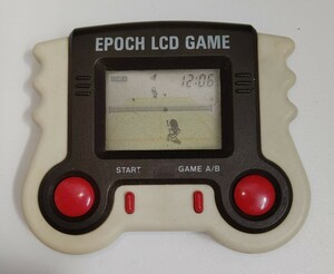 エポック社 LCDゲーム リターンエース テニス 携帯ゲーム 中古 動作確認済み レトロゲーム ゲームウォッチ