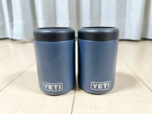 YETI イエティ ランブラー コルスター 2個セット ネイビー