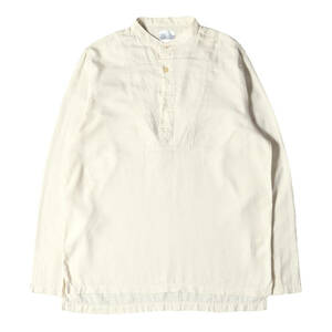 Paul Smith ポールスミス シャツ サイズ:S 近年モデル フェイクレイヤード プルオーバーシャツ FAKE LAYERED SHIRT ヘンリー ベージュ