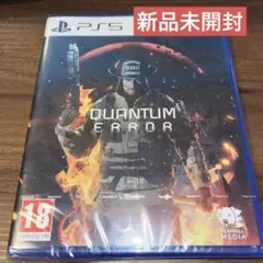 Quantum Error ps5 ソフト★新品未開封