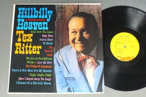 ●米LP TEX RITTER/HILLBILLY HEAVEN○