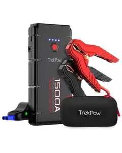 Trekpow G22ジャンプスターター12Vバッテリー充電器最大1500A電流