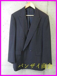 003m71◆美品です◆日本製◆BURBERRY LONDON バーバリー ダブルジャケット 180/ブレザー/テーラード/トラッド/ビジネス/スーツ/春夏物