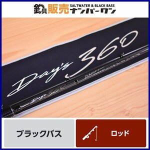 【1スタ☆】メジャークラフト デイズ 360 D360S-610L Major Craft Days 1ピース スピニング バスロッド フィネス ライトリグ（KKR_O1）