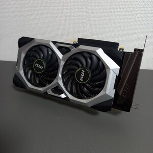 【ジャンク扱い】１円～ MSI NVIDIA GEFORCE RTX 2070S グラフィックボード 8GB DDR6 DP×3 HDMI×1 8+6ピン補充電源