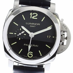 パネライ PANERAI PAM00535 ルミノール1950 3デイズ GMT デイト スモールセコンド 自動巻き メンズ 箱・保証書付き_802344