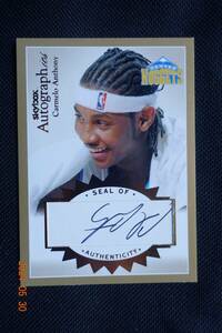 Carmelo Anthony 2003-04 Skybox Autographs 　Autographs Gold #45/50