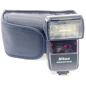 1円～ 6T50191124 Nikon ニコン SPEEDLIGHT スピードライト SB-600 フラッシュ 専用ケース付き 現状品 動作未確認