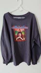 ヒステリックグラマー×ゲンザイ　HYSTERIC GLAMOUR×GENZAI　ロンT　サイズXL　送料無料